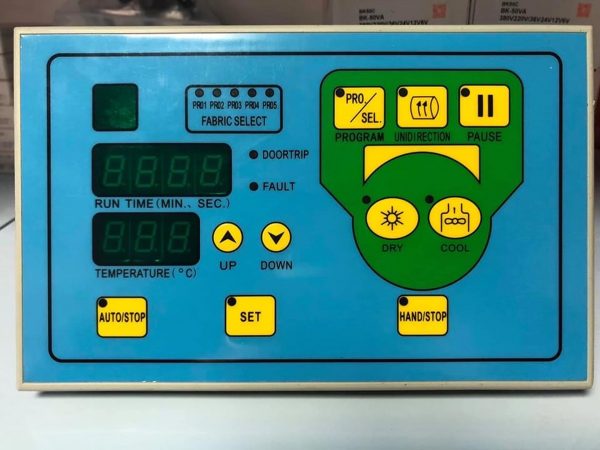Bảng điều khiển máy giặt sấy - sửa chữa hệ thống điều khiển máy giặt sấy công nghiệp