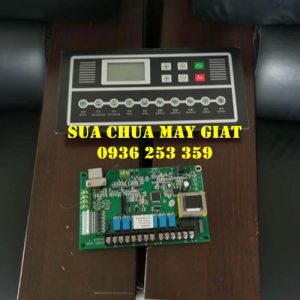 Bộ màn hình và bảng điều khiển điện điện tử dùng cho máy giặt công nghiệp