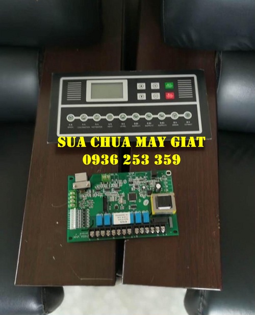 Bộ màn hình và bảng điều khiển điện điện tử dùng cho máy giặt công nghiệp