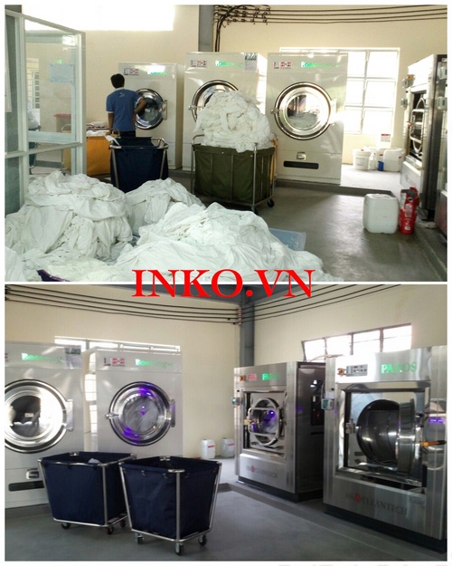 Máy giặt công nghiệp 35 - 50 kg nhập khẩu từ Hàn Quốc