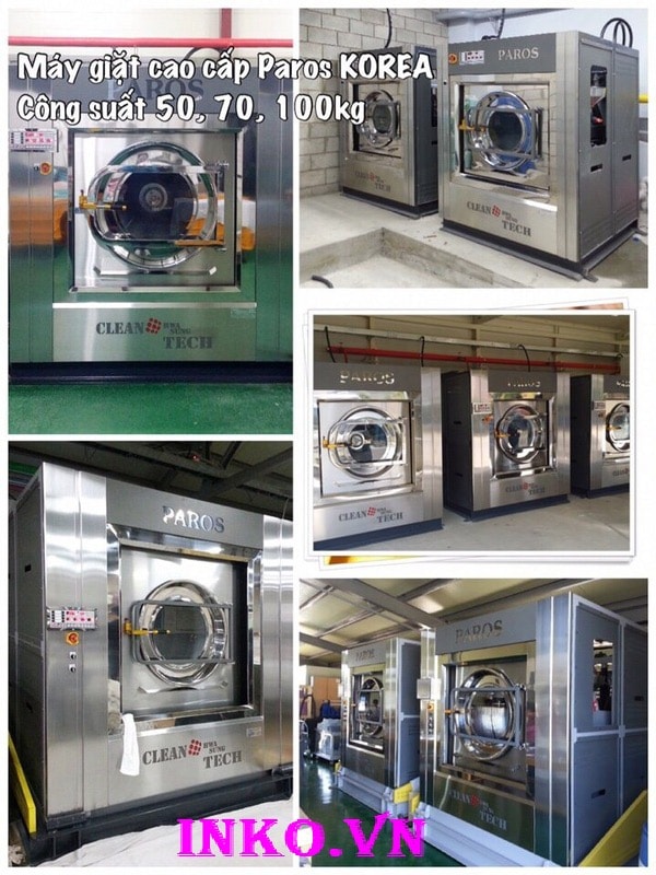 Tính năng vượt trội của Máy giặt công nghiệp công suất lớn made in KOREA