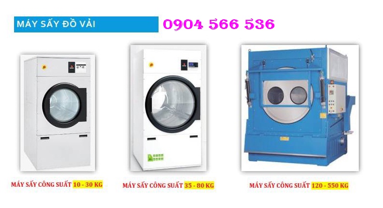 Máy sấy cho xưởng giặt công nghiệp
