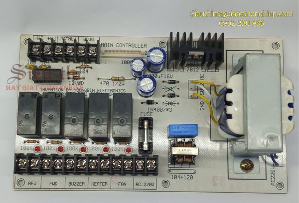 Bo bảng mạch điều khiển máy sấy công nghiệp