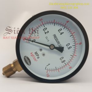 Đồng hồ áp suất máy giặt khô công nghiệp