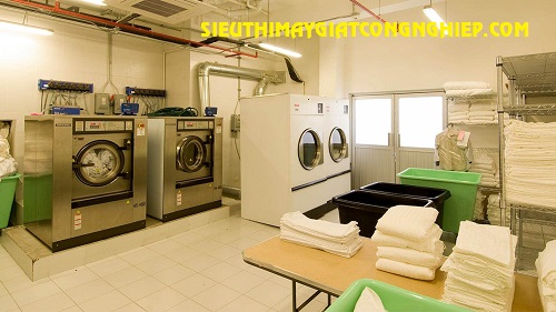 Bố trí thiết bị phù hợp hệ thống giặt là cho bệnh viện
