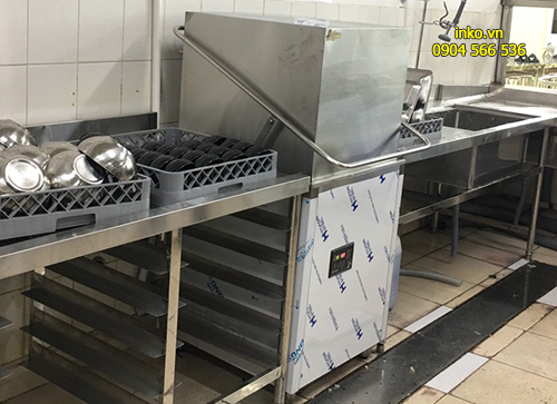 Máy rửa bát cửa sập_Xuất xứ Hàn Quốc