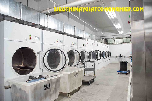Máy sấy công nghiệp chuyên dụng cho hệ thống giặt là bệnh viện