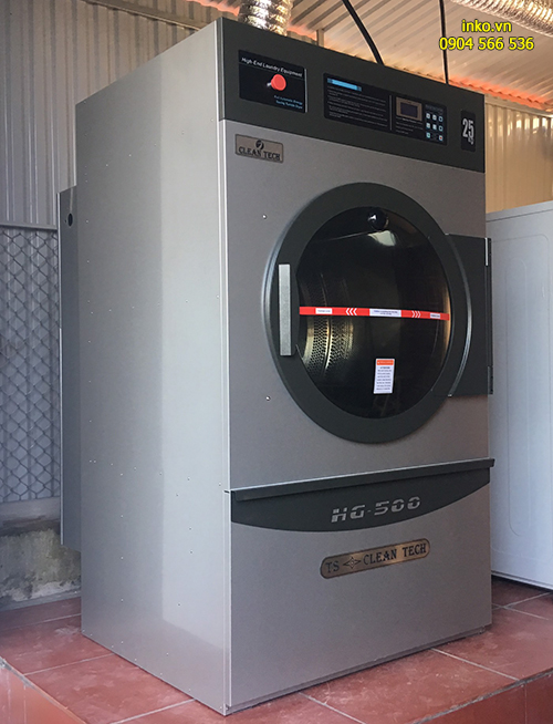 Máy sấy đồ cải công nghiệp Cleantech 25kg
