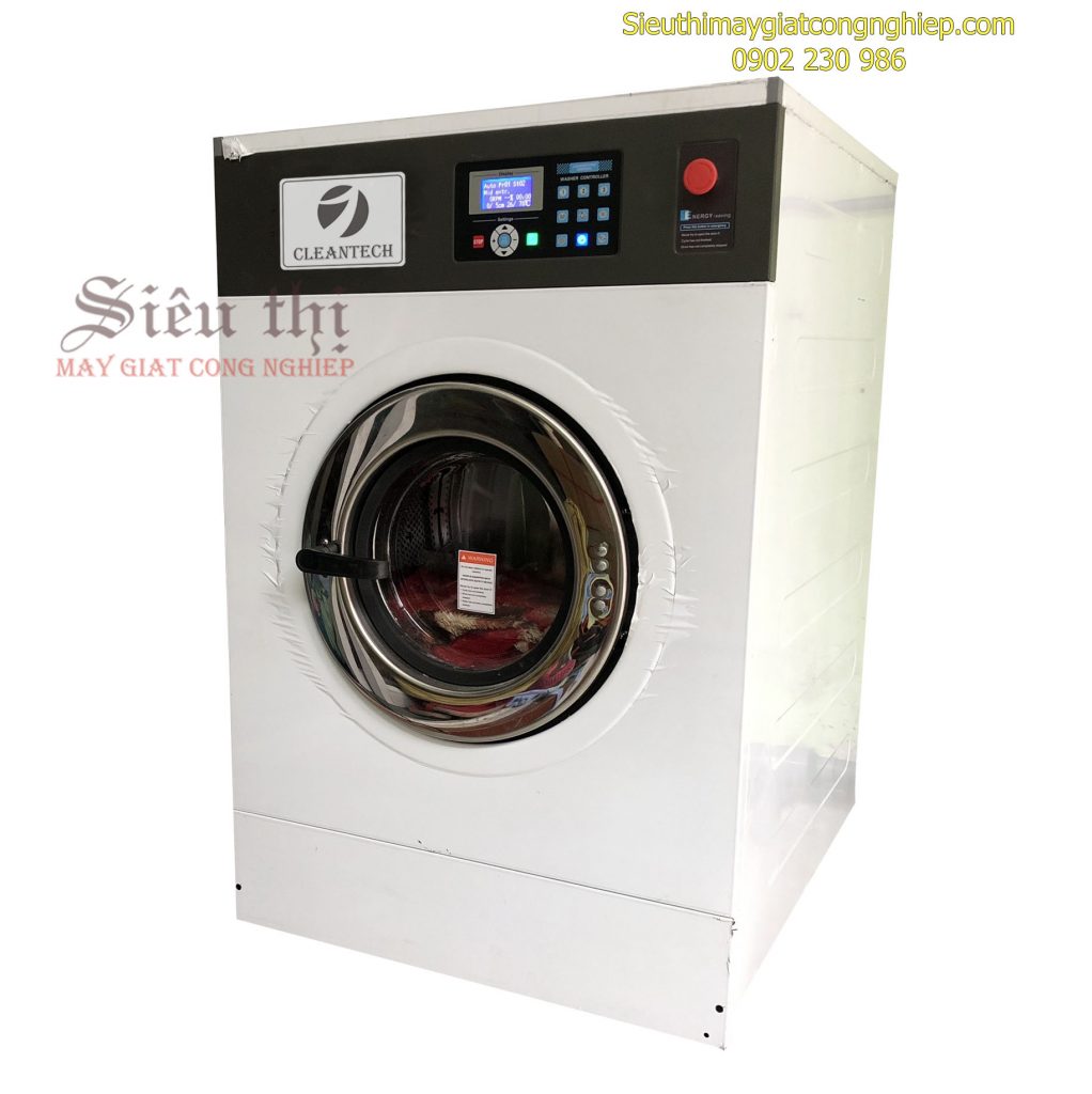Máy giặt công nghiệp 20kg đế cứng TO-SXT-200G Cleantech