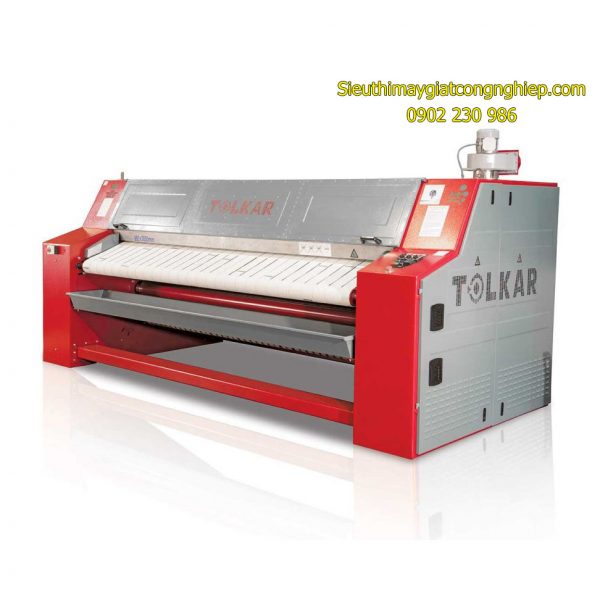 Máy là lô là cán là ga là máng công nghiệp khổ 3m Vela 1230 Tolkar