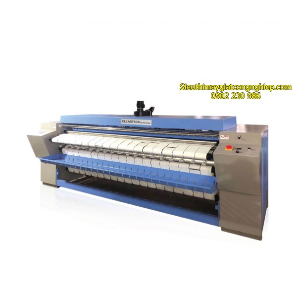 Máy là lô khăn ga đồ vải công nghiệp 3 lăn khổ 3,3m TO-Y-3300IIIE/S/G Cleantech