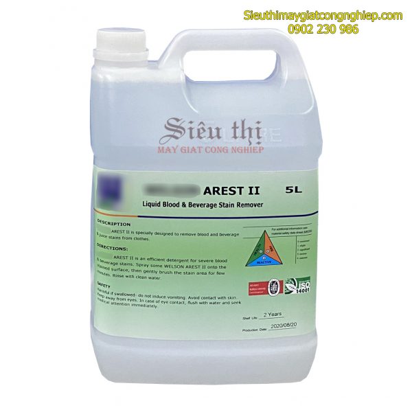 Chất tẩy vệt máu và đồ uống trên quần áo AREST II