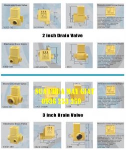 Cung cấp sửa chữa van xả máy giặt công nghiệp
