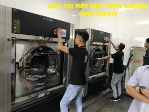 Chuyển giao máy giặt công nghiệp cho khách sạn ở Bắc Ninh