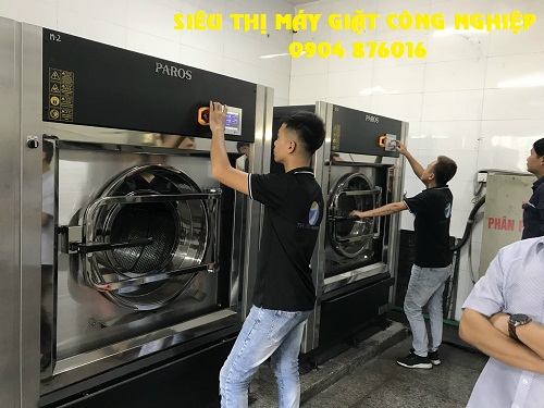 Chuyển giao máy giặt công nghiệp cho khách sạn ở Bắc Ninh
