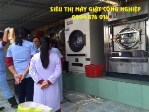 Lắp đặt máy giặt công nghiệp cho Bệnh Viện ở Tuyên Quang