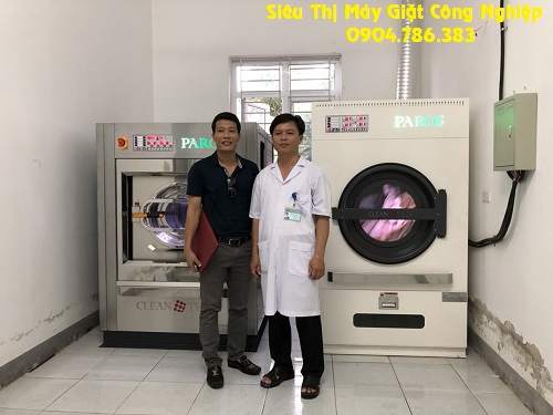 Máy giặt, máy sấy công nghiệp cung cấp tại Công ty Dược Phẩm Nghệ An
