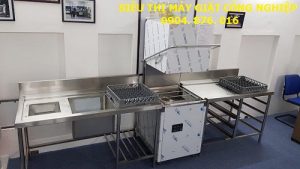 Chuyển iao máy rửa bát công nghiệp cho nhà hàng ở Hà Nộig