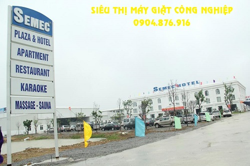 Máy giặt công nghiệp cho khách sạn Semec