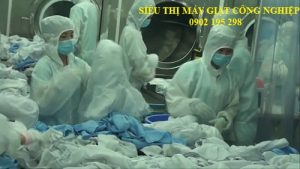 Hình ảnh tại nhà giặt giặt đồ phòng sạch