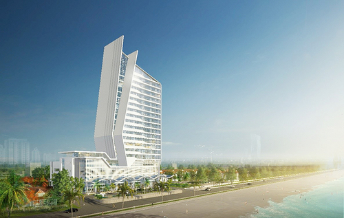 Grand Tourane Hotel sử dụng thiết bị giặt sấy công nghiệp KingMart Laundry