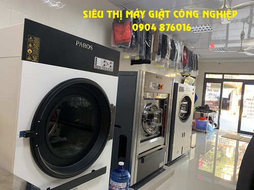 Lắp đặt máy giặt công nghiệp cho xưởng giặt ở Điện Biên