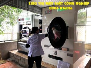 Lắp máy giặt sấy cho bệnh viện y học cổ truyền Hưng Yên