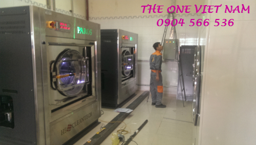 Máy giặt công nghiệp cho công ty thực phẩm