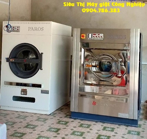 Máy giặt công nghiệp cho tiệm giặt ở SaPa sau khi hoàn thiện