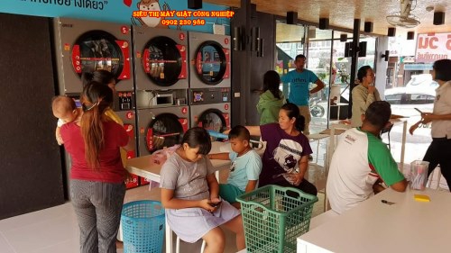 các mô hình giặt sấy tư phục vụ trên thế giới