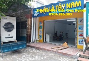 Vận chuyển máy giặt công nghiệp tới tiệm giặt ở Việt Trì - Phú Thọ