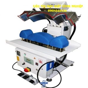 Cầu là dập hoàn thiện cổ áo và tay áo tích hợp hút chân không MalKan GYMPV
