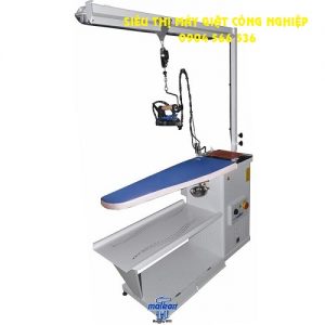 Bàn ủi kèm bàn là nồi hơi hút chân không và thổi Malkan UP112M