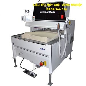 Cầu là dập có hệ thống khí nén kiểu xoay để là mặt trước và các đường may của áo khoác Malkan UPP10A11AEL