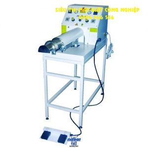 Cầu là dập tạo nếp gấp cho quần và đai quần tích hợp hệ thống nén khí (nằm ngang) hai piston MalKan UPP352