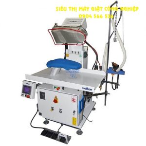 Cầu Là Dập Tích Hợp Hệ Thống Nén Khí Kéo Ủi Cạp Quần Malkan UPP3A