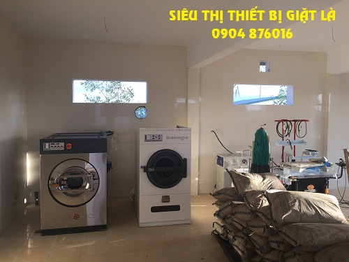 Bán thiết bị sấy giặt là công nghiệp cho trường học ở Hà Tĩnh