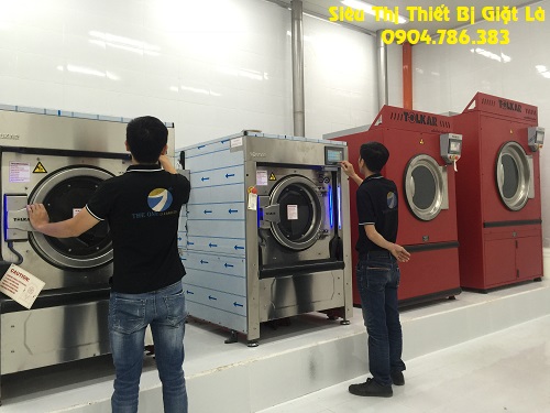 Chọn máy giặt công nghiệp có nhiều chương trình