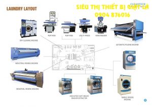 Thiết bị giặt là công nghiệp Cleantech