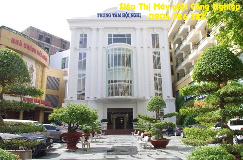 Nhà khách Hải Quân, Hải Phòng, nơi lắp đặt máy giặt, máy sấy công nghiệp