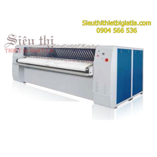 Máy là lô công nghiệp 4 con lăn dùng gas khổ 3m Pooh YQIV-3000