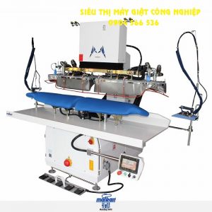 Cầu là dập tuyến tính bằng khí nén dạng dọc để tạo form mặt trước cho áo có 2 cầu là MalKan UPP10LUPP11L