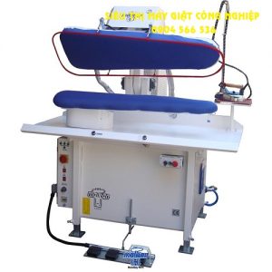 Cầu là dập cỡ lớn tích hợp hệ thống nén khí hút chân không nồi hơi điều khiển bằng tay Malkan UPP2AVK
