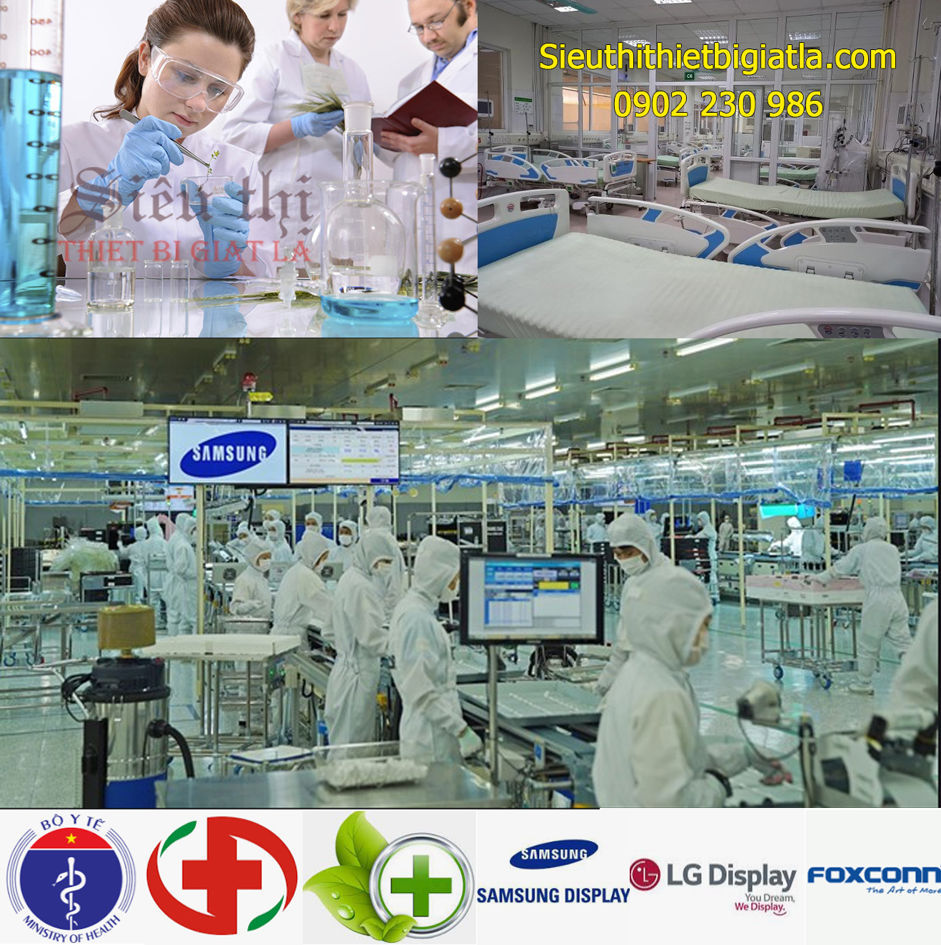 Ứng dụng máy giặt phòng sạch trong ngành y tế sức khỏe và sản xuất công nghiệp