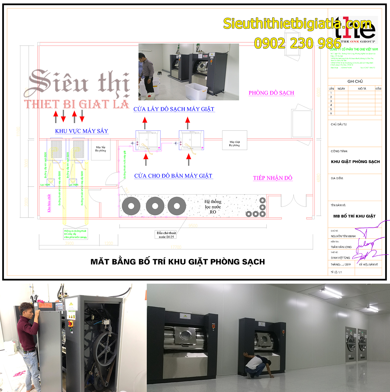 Tỏng quan về máy giặt phòng sạch và cách lắp đặt