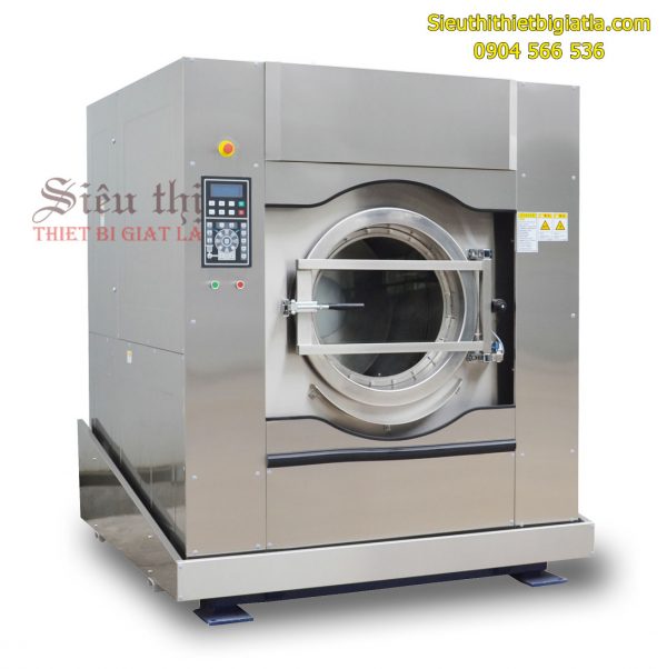 Máy giặt công nghiệp lồng nghiêng 100kg Laundry Hitech LMX-220ST