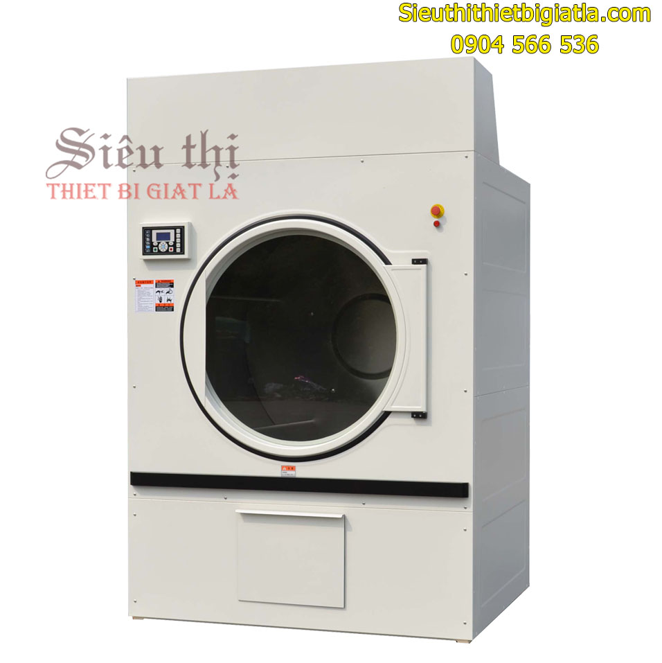 Máy sấy công nghiệp lồng nghiêng 100kg Laundry Hitech LM-100ST