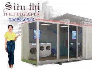 Hệ thống giặt là công nghiệp cho thuê