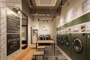 Trang trí tiệm giặt ủi công nghiệp