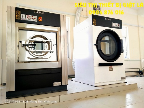 Máy giặt công nghiệp công suất 35kg nhập khẩu Hàn Quốc